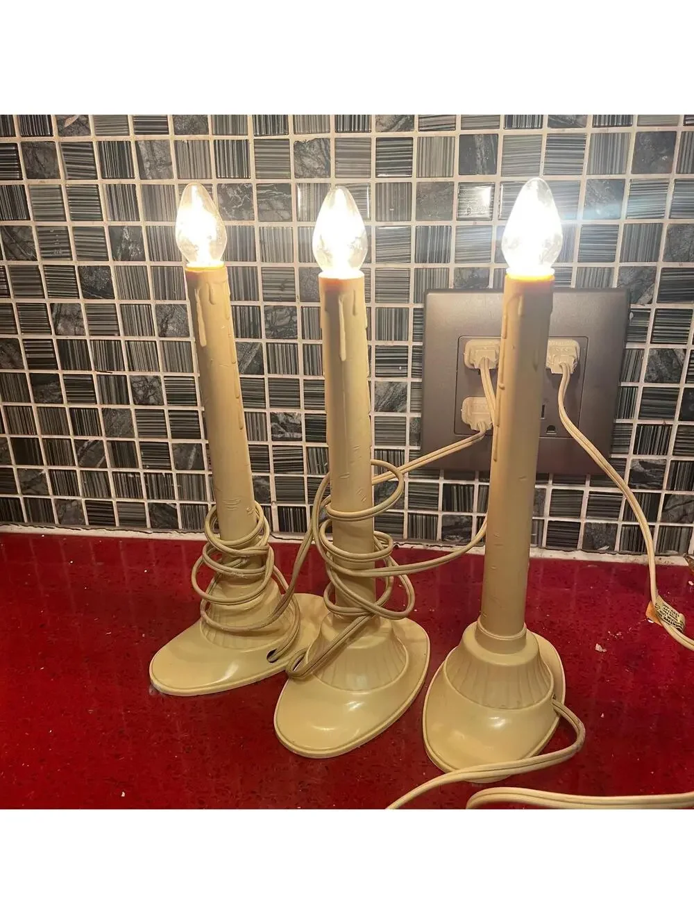 Plastic Candle Candolier - your choice
